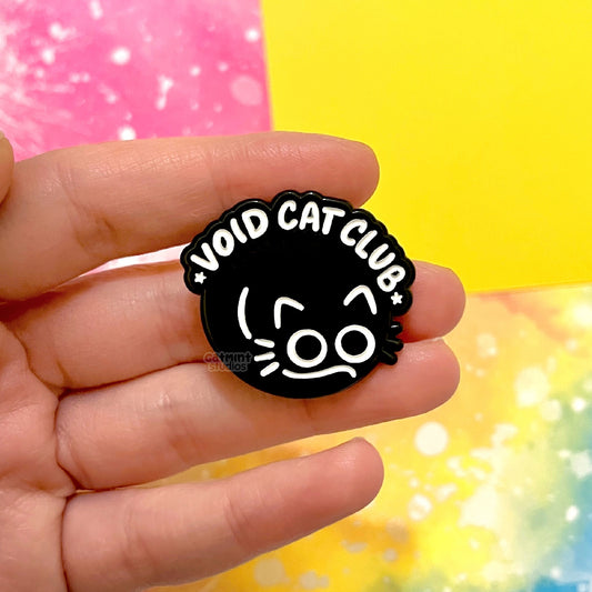 Void Cat Club Enamel Pin
