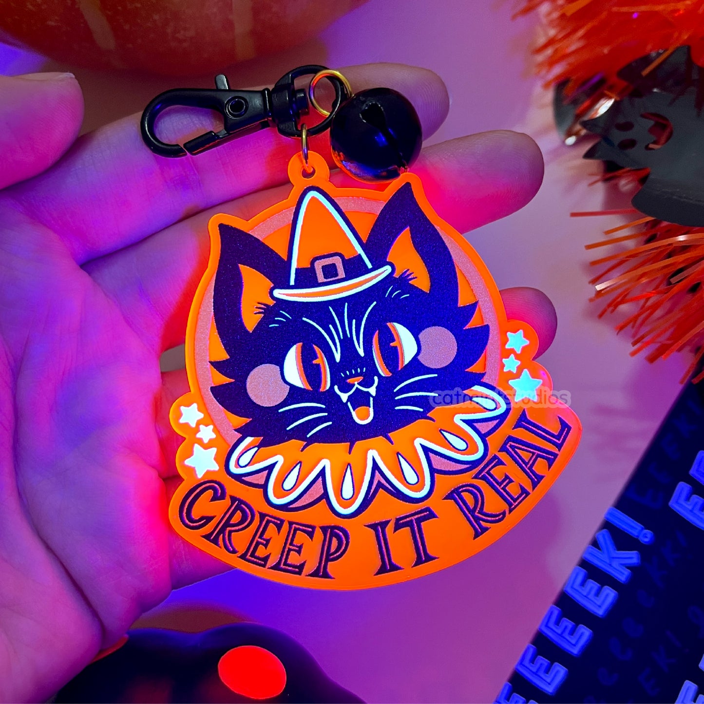 Creep It Real Keychain