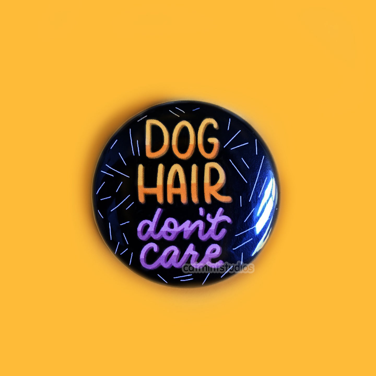 Hair Don't Care Buttons