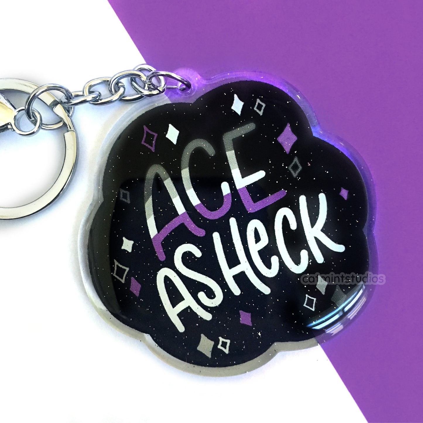 Heckin' Pride Keychains