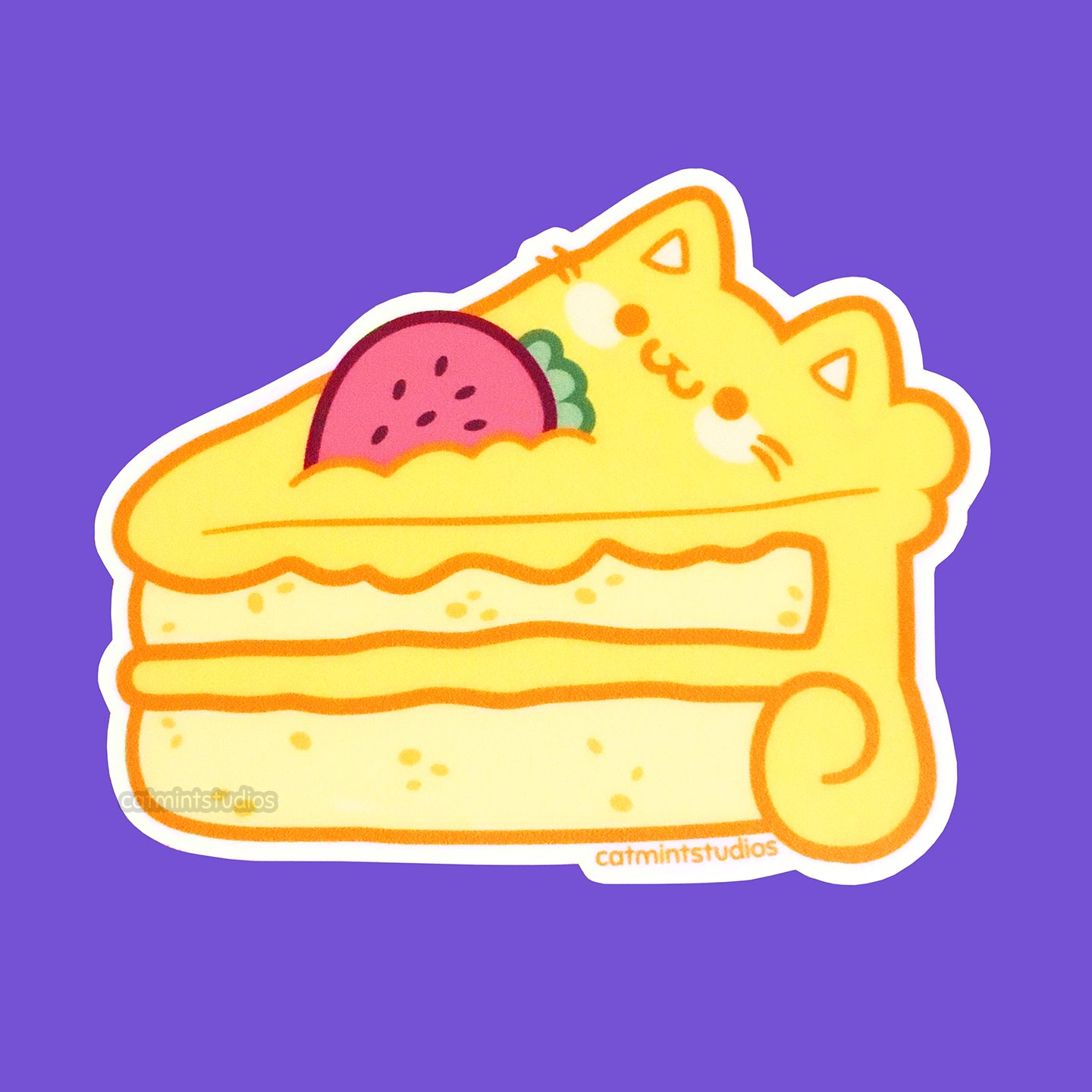 Kitty Treats Vinyl Stickers