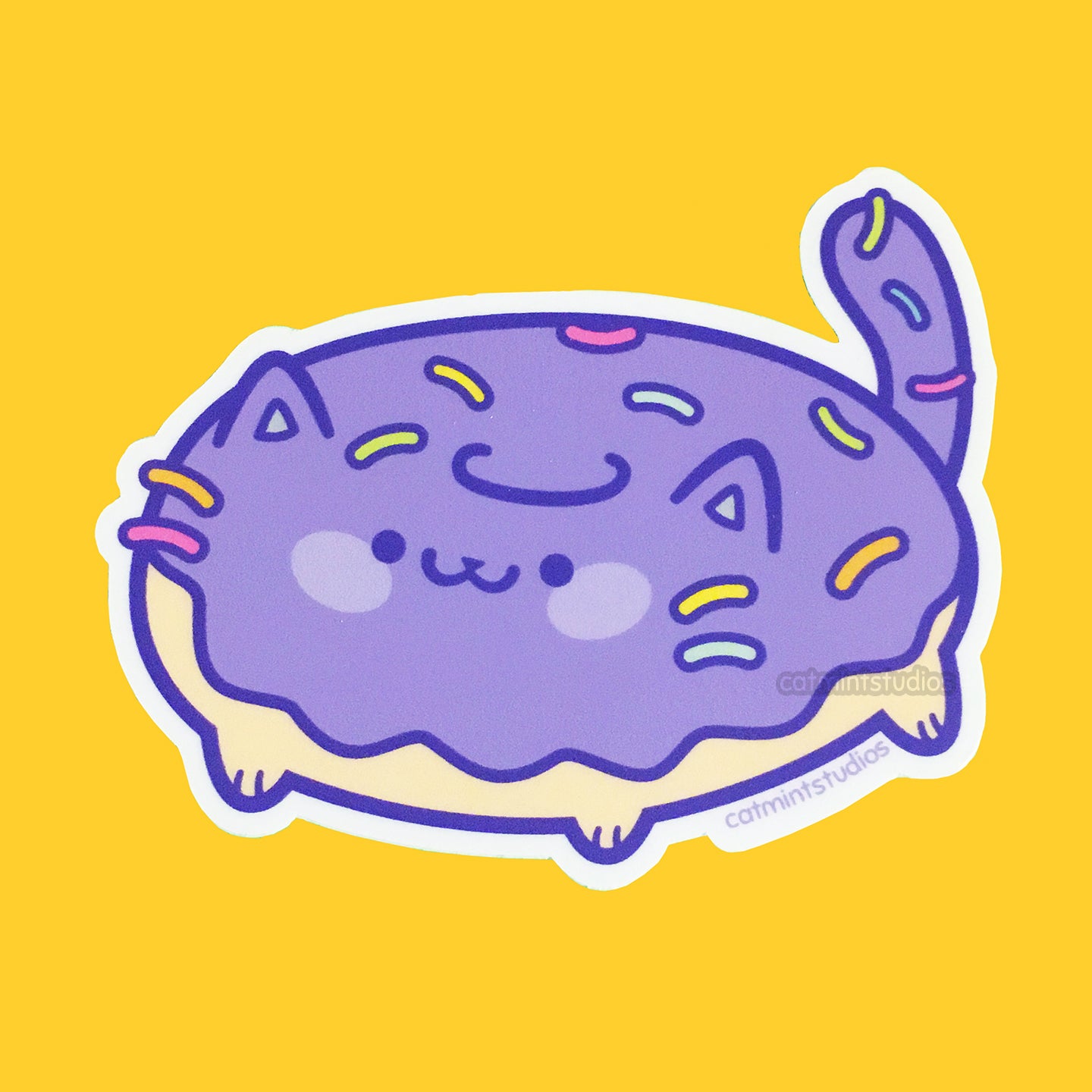 Kitty Treats Vinyl Stickers
