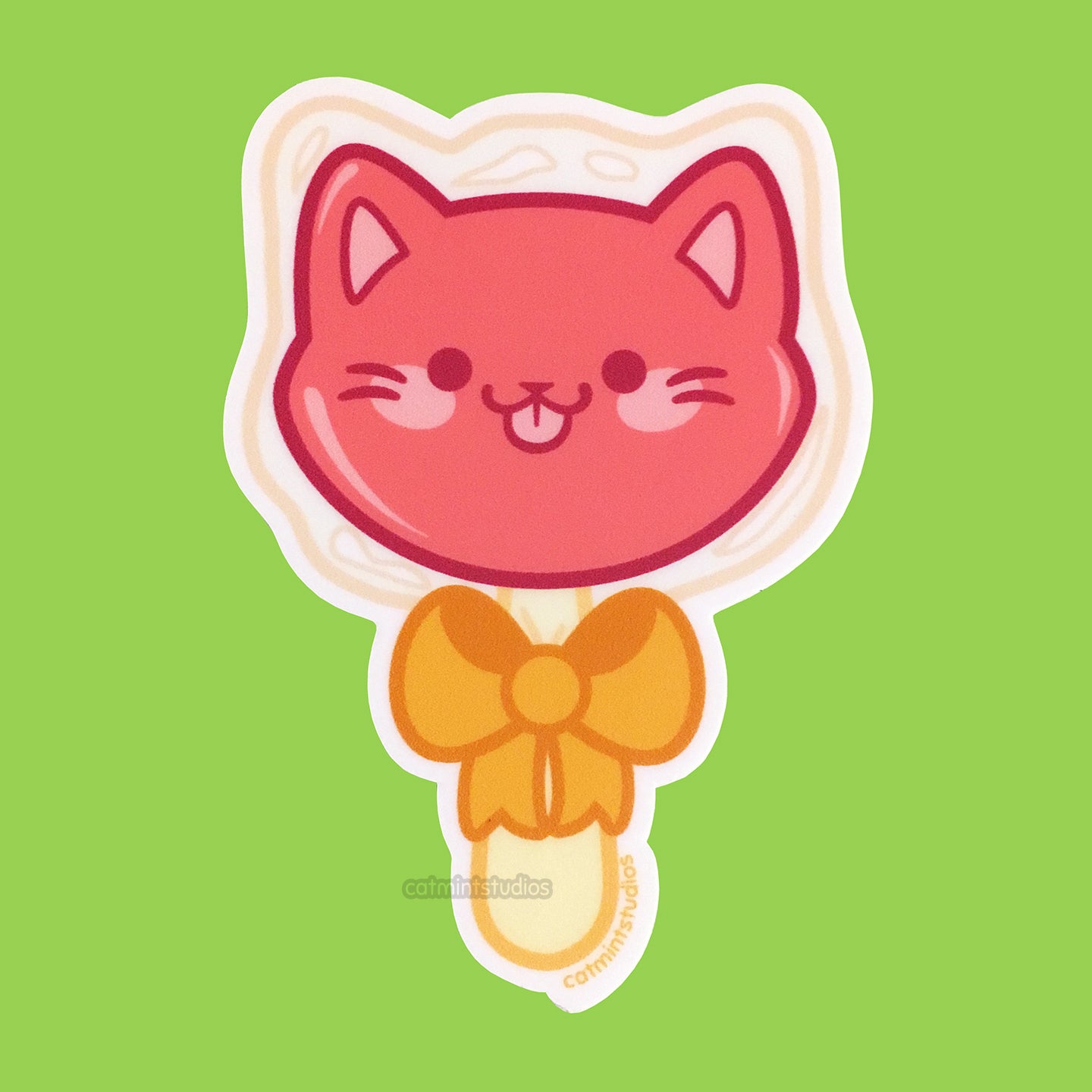 Kitty Treats Vinyl Stickers