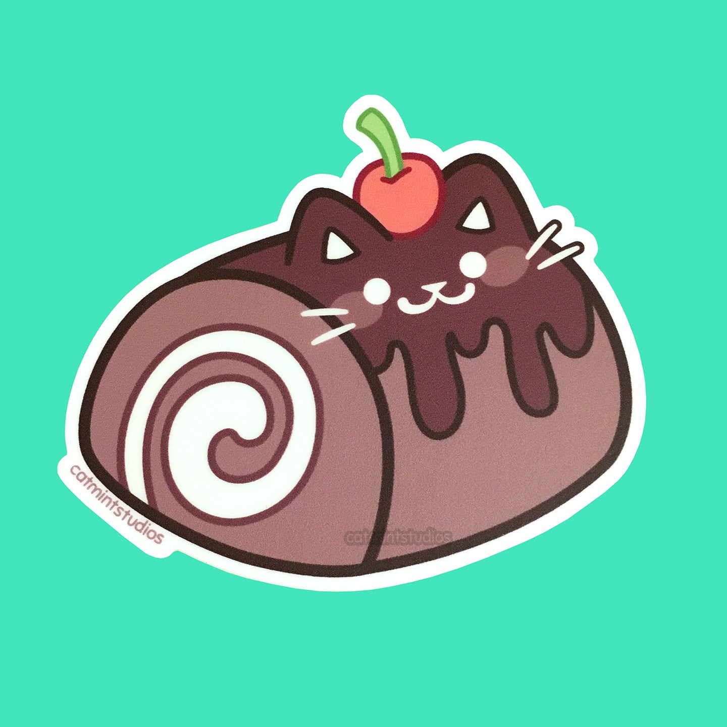 Kitty Treats Vinyl Stickers