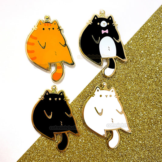 Party Cat Enamel Pins