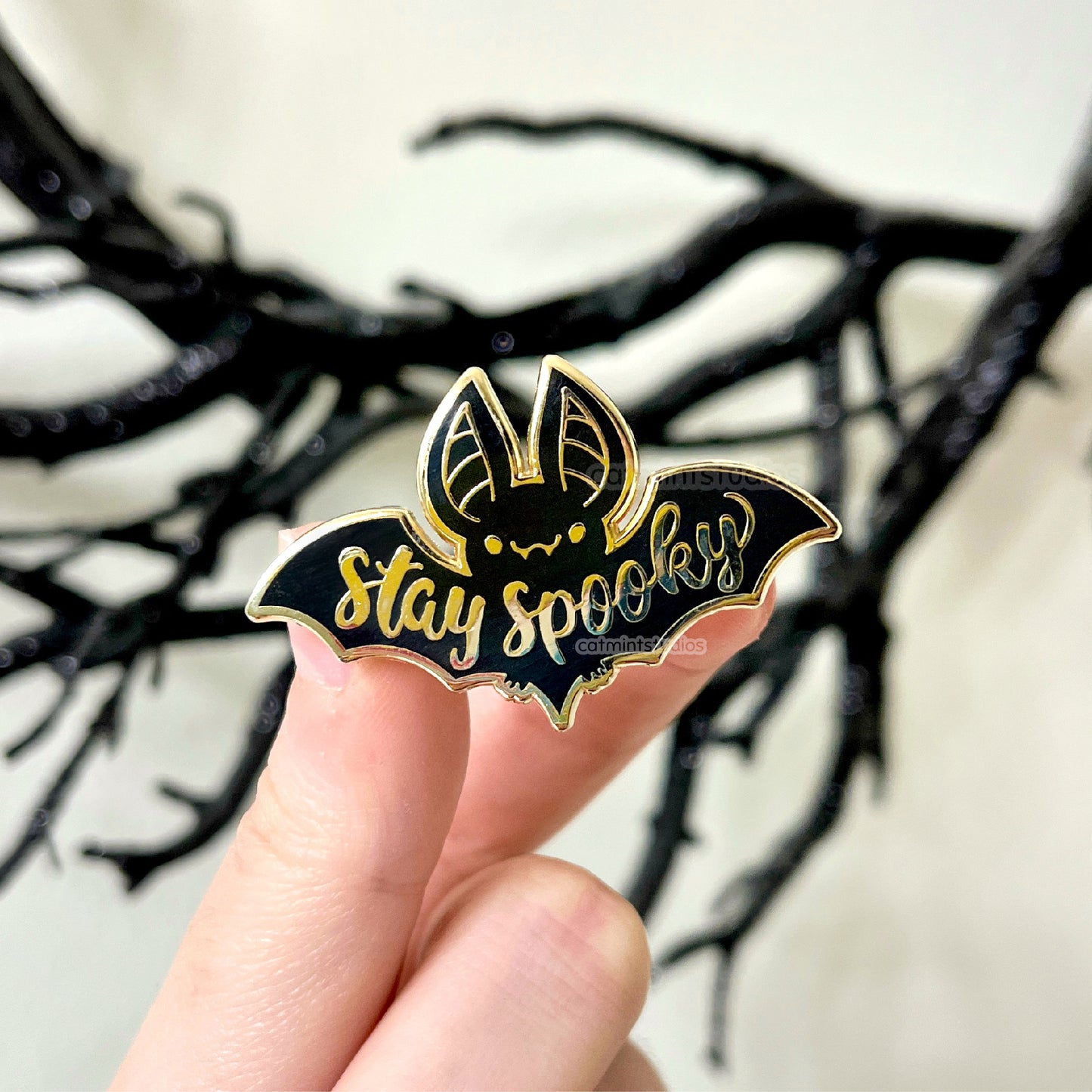 Stay Spooky Enamel Pin