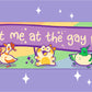 **PRE-ORDER** Gay Parade Vinyl Bumper Sticker