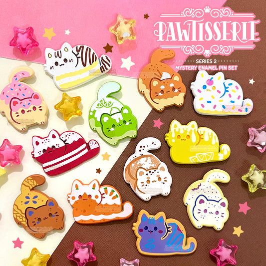 Pawtisserie SERIES 2 Mystery Enamel Pins