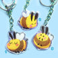 Chubby Bees Keychains