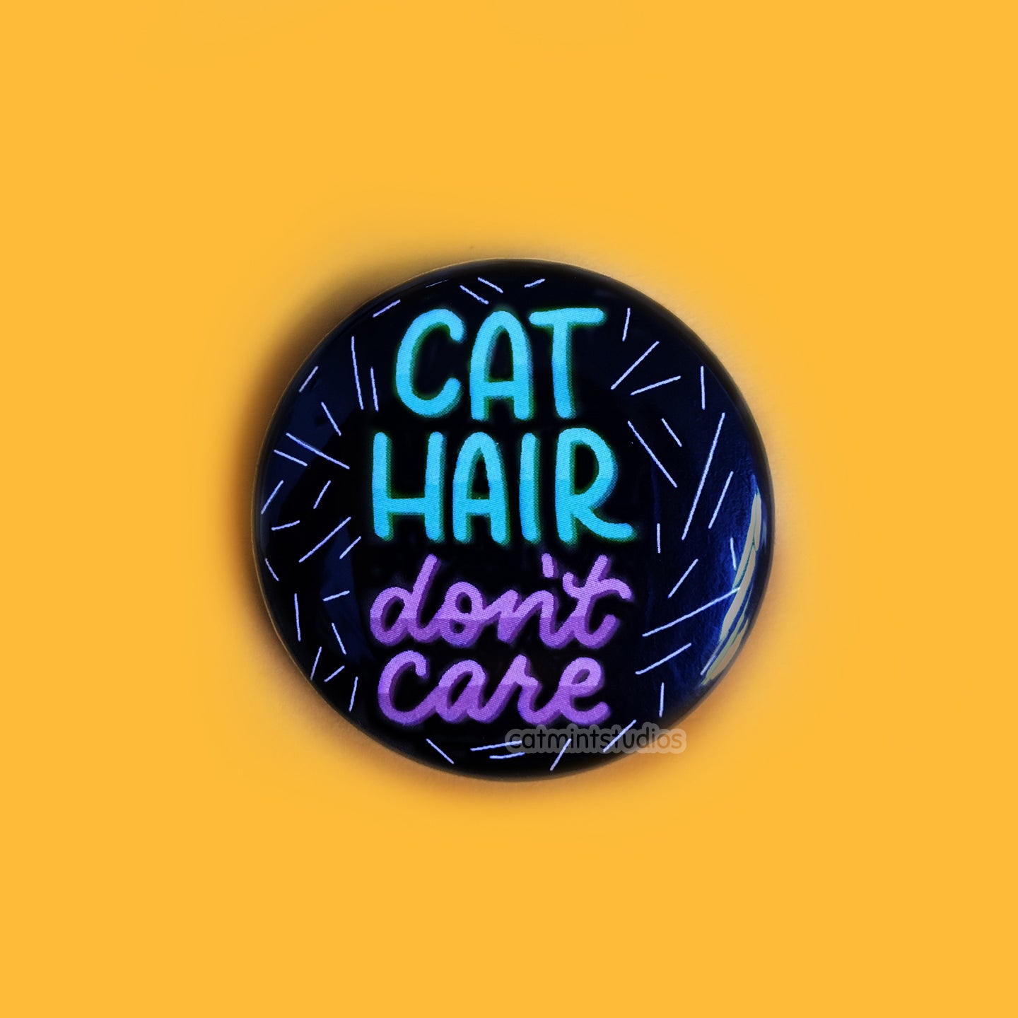 Hair Don't Care Buttons