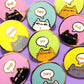Hey Cat Enamel Pins