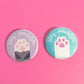 Stay Pawsitive Buttons