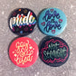 Pride Phrases Buttons