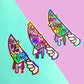 Be Gay Do Crime Holographic Vinyl Stickers