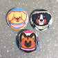 Pride Puppies Buttons