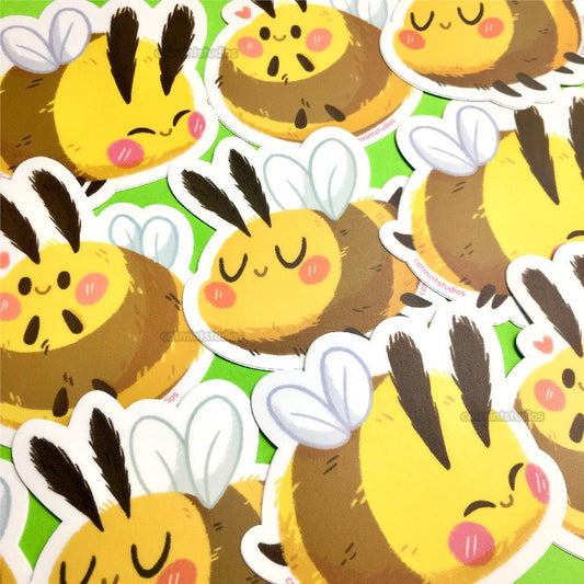 Chubby Bees Vinyl Stickers